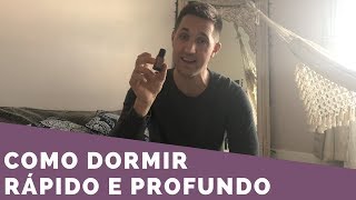 Como Dormir Rápido e Profundamente Usando Óleos Essenciais [upl. by Amaras]