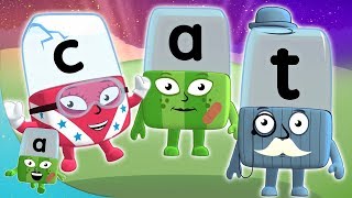 Alphablocks  3 Letter Words  Learn to Read  Phonics for Kids  Learning Blocks [upl. by Columbus]