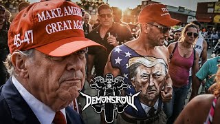 1000’s of Bikers at Sturgis 2024 President Trump Takes Questions [upl. by Reginauld531]