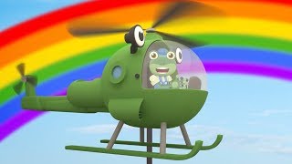 Geckos Garage  Helen The Helicopter  Vehicles For Kids  Learning Videos For Toddlers  Cartoon [upl. by Anirrok]