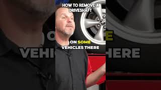 How To Remove A Drive Shaft automobile autoparts mechanic automotive cars automotiveindustry [upl. by Ecinhoj198]