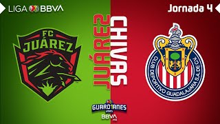 Resumen y Goles  Juárez vs Guadalajara  Liga BBVA MX  Guardianes 2020  Jornada 4 [upl. by Modeerf]