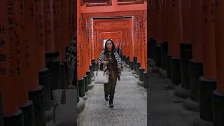 Fushimi Inari Taisha cantoraandreaaggata music andreaaggatafy artista  dancerjapan kyoto [upl. by Jegar192]