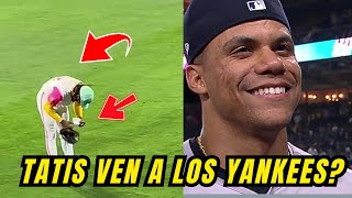 JUAN SOTO Le Hace Regalo A TATIS JR En Pleno Juego De MLB [upl. by Nimzay]