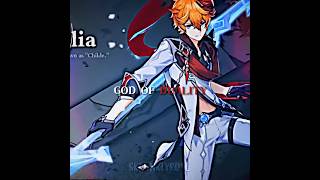 Genshin Impact  Characters as gods pt 10  Childetartaglia edit  Beautiful is boring [upl. by Ttennaj515]