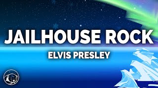 Elvis Presley  Jailhouse Rock Lyrics [upl. by Oznarol516]