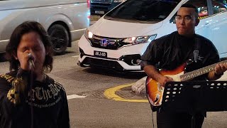 Weekend Night With Busking Streets At Bukit Bintang [upl. by Ahsiya]