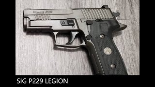 SIG SAUER P229 LEGION [upl. by Yedrahs]