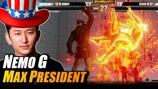 SFV AE ➡ Nemo Plays G 💥 Maximum President [upl. by Hanni983]