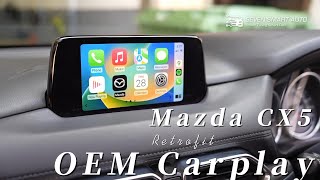 Genuine Mazda 236CX3CX5CX8CX9MX5 Apple Carplay Retrofit [upl. by Balas]