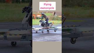 Flying motorcycle flyingbike helicopter trendingshorts [upl. by Derwon442]