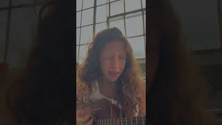 singing some Feist singing acoustic cover feist coversong shorts feist [upl. by Ytak]