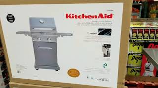 Costco KitchenAid 2 Burner 29000 BTU Gas Grill 299 [upl. by Onifur]