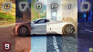 Asphalt 9  Pagani Utopia Coupe  Test Drive on 6 Tracks [upl. by Repsaj816]