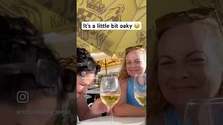 Tasting the local wine Grk in Korcula Croatia 🍷🇭🇷 travel travelshorts croatia [upl. by Shivers]