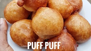 How to make PuffPuff  5 Techniques for frying Puffpuff  Nigerian recipe [upl. by Solim]