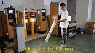 PARKING CARD FOR VIP USERS [upl. by Canty]