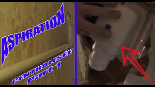 ➡️ POSE RETRAFLEX ASPIRATION CENTRALISÉE Cyclovac en rénovation  TUTO DIY [upl. by Lisab]