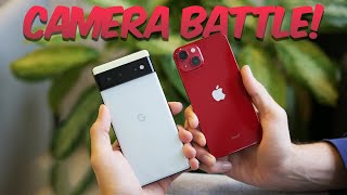 iPhone 13 vs Google Pixel 6 Camera Comparison Test  VERSUS [upl. by Alekal954]