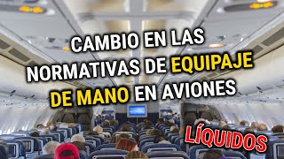 EQUIPAJE de mano para VIAJAR en AVIÓN  Transporte de líquidos [upl. by Surtemed]