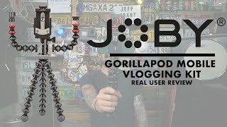 Joby Gorillapod Mobile Vlogging Kit  Real User Review [upl. by Nivart]