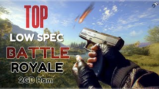 Top 10 FREE Battle Royale Low End PC Games  2gb ram pc games [upl. by Kunin]