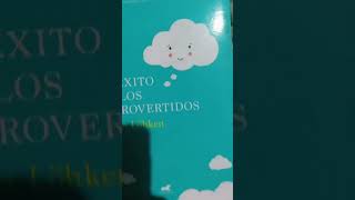 El éxito de los introvertidos libros books Booktube bestseller [upl. by Darbie130]