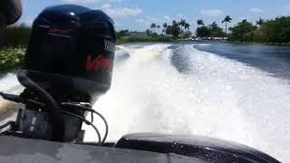 Yamaha vmax hpdi 250 2 stk in the everglades [upl. by Burger]