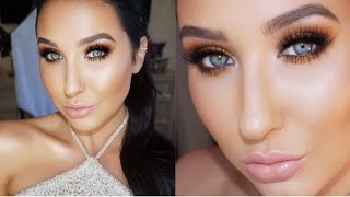 Bronze Gold Smokey Eye  Jaclyn Hill [upl. by Sidonius]