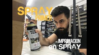 SPRAY PRIMER  IMPRIMACION EN SPRAY  BeginnerPrincipiante [upl. by Shama482]