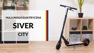 Hulajnoga elektryczna Siver City – dane techniczne – RTV EURO AGD [upl. by Norbie163]