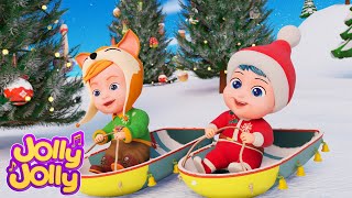 Jingle Bells  More Christmas Songs  Jolly Jolly  Learn and Play  Nursery Rhymes [upl. by Karel]