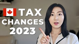 Important TAX CHANGES in CANADA for 2023  TFSA RRSP FHSA CPP [upl. by Saiff401]