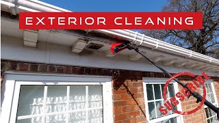 Satisfying Gutter Cleaning [upl. by Narod]