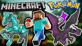 New MINECRAFT Pokemon Region  Minecraft Inspired Fakemon [upl. by Neirda]