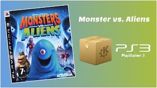 Monsters vs Aliens PKG PS3 [upl. by Noiwtna]