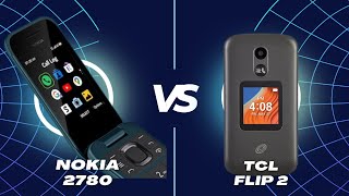 TCL Flip 2 vs Nokia 2760  20 Flip Phone Battle [upl. by Temp625]