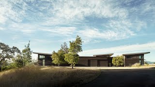 Sonoma Wine Country Residence Healdsburg California by Feldman Architecture [upl. by Ahsiekam]