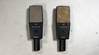 AKG C414 XLS vs AKG C414 XLII [upl. by Kerk]