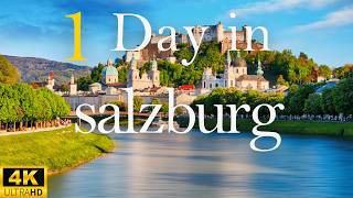 How to Spend 1 Day in SALZBURG Austria  Travel Itinerary [upl. by Ahsenal]