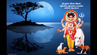 Sri Guru Dattatreya  DATTATREYA STOTRAM with Lyrics [upl. by Nitsirhc33]