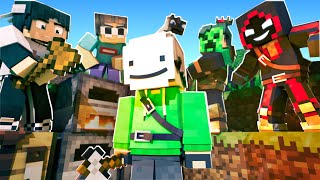 quotDo or Diequot  Dream Manhunt Minecraft Animated Music Video [upl. by Llesig]