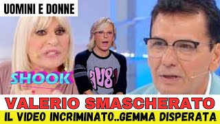 MARIA DE FILIPPI SMASCHERA VALERIOUN VIDEO SHOCKGEMMA DELUSA LO MANDA VIA [upl. by Adnoved]