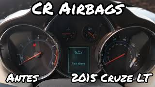 Reset Bolsas de Aire Chevrolet Cruze 2015 [upl. by Atsejam66]