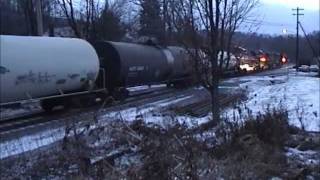 GECX 2005 test units on BampP Southbound at Ridgway PA [upl. by Lilas]