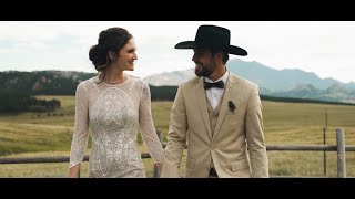 Samantha and Jordans Intimate Wedding Film from Douglas Wyoming [upl. by Evelunn284]