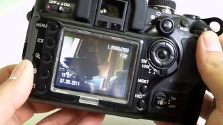 Konica Minolta Dynax 7D overview [upl. by Ynabe]