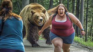 Grizzly Bear Attack on 354 Pound Female Hiker on July 7th 2024 [upl. by Ttenyl]