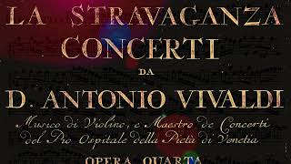 VIVALDI  La Stravaganza  Concerto RV 279 in E minor Op 4 No 2  Original print 1716 [upl. by Suoivatram]