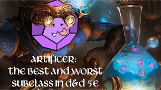 The Best and Worst Subclasses for the Artificer in DampD 5e [upl. by Anidem]